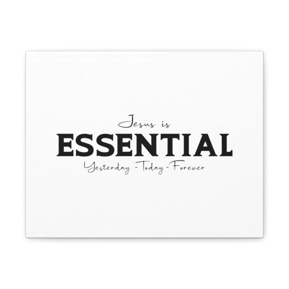 Scripture Walls Jesus Is Essential Philippians 4:19 White Christian Wall Art